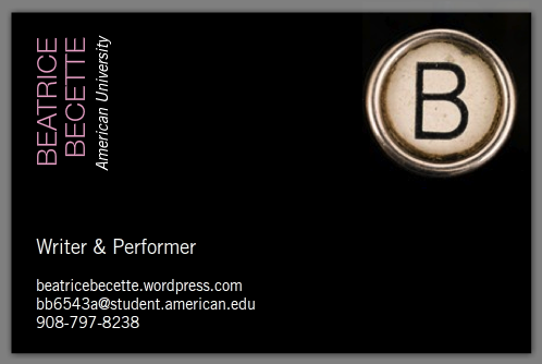 My Business Card